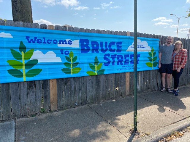 Spruce-Up-Bruce Street Beatification Complete!